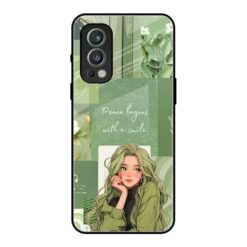 Peace Begins Oneplus Nord 2 5G Glass Case