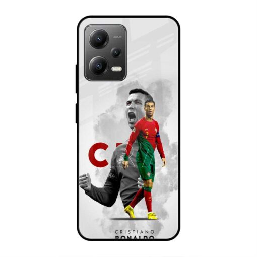 Cristiano Ronaldo Xiaomi Poco X5 5G Glass Case