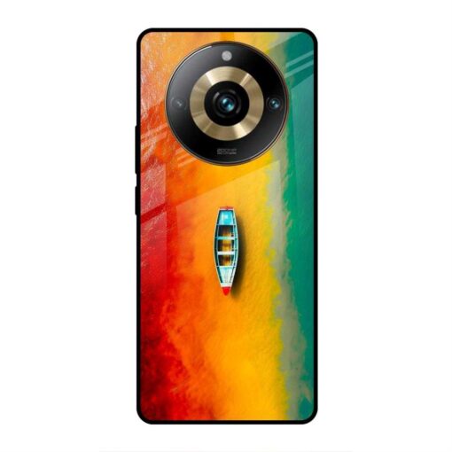 Rainbow Beach Realme 11 Pro Glass Case