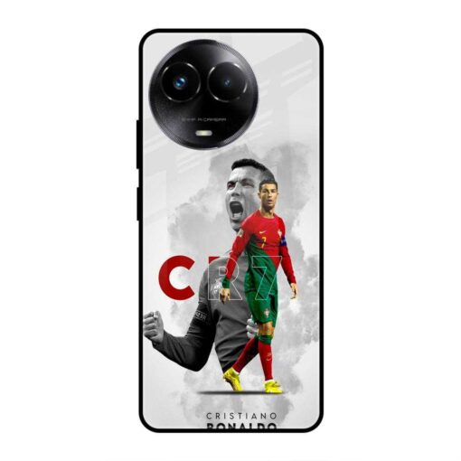 Cristiano Ronaldo Realme 11x 5G Glass Case