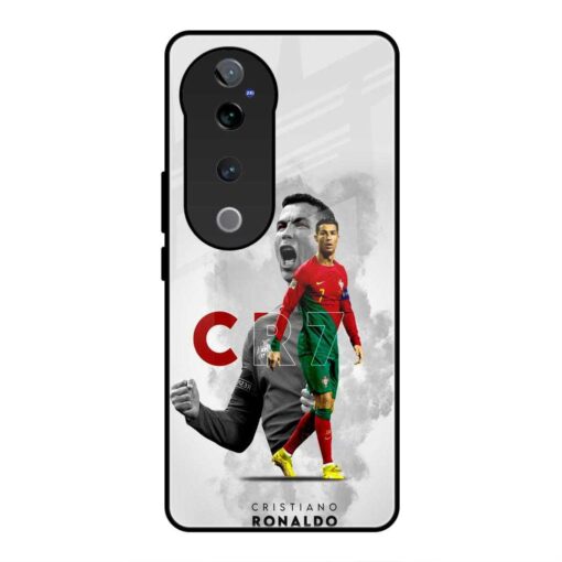 Cristiano Ronaldo Vivo V40 Pro Glass Case