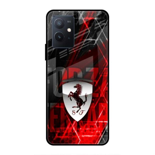 Forza Ferrari Vivo Y75 5G Glass Case