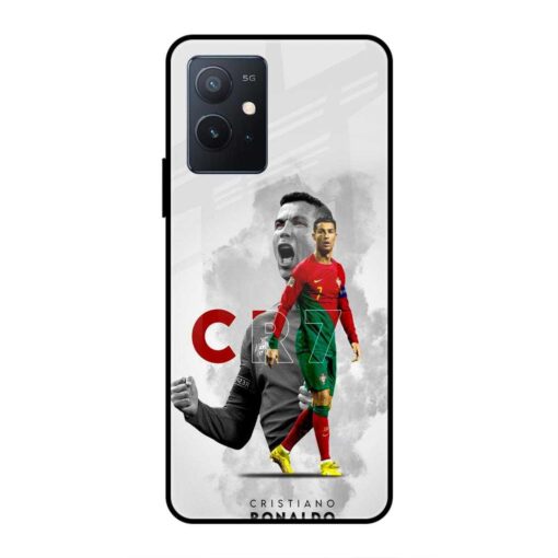 Cristiano Ronaldo Vivo Y75 5G Glass Case