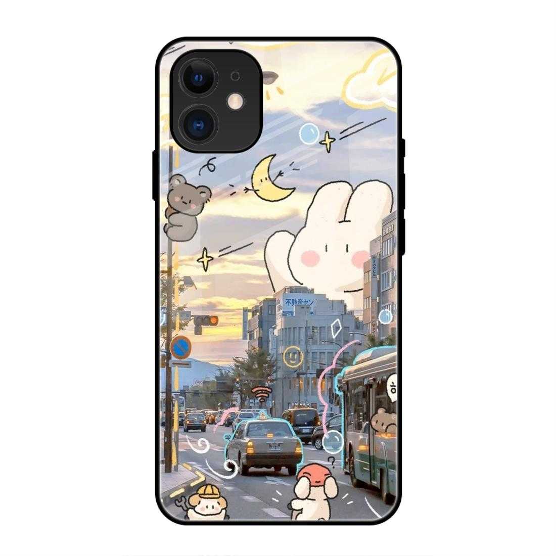 Kawaii City iPhone 12 Mini Glass Case – Stayclassy
