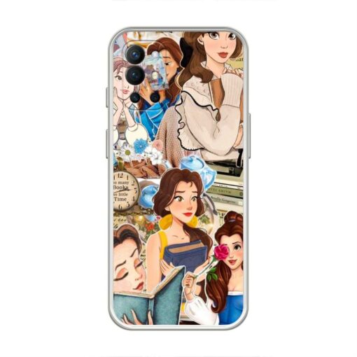 Princess Belle OnePlus 9R Clear Case