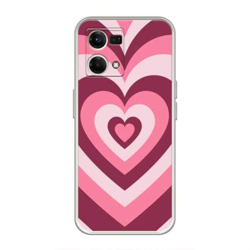 Pink Choko Oppo F21S Pro 4G Clear Case