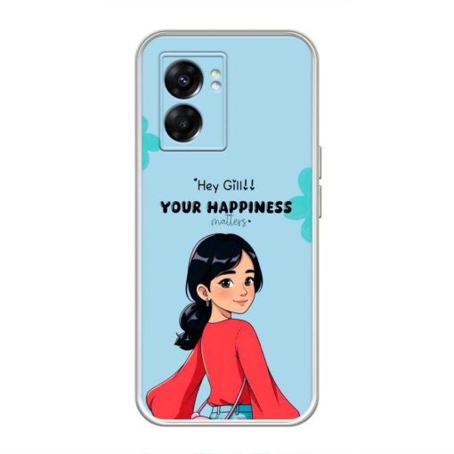 Your Happines Oppo K10 5G Clear Case