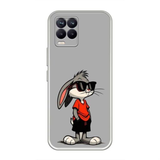Cool Bunny Realme 8 5G Clear Case