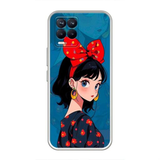 Ethereal Beauty Realme 8 5G Clear Case