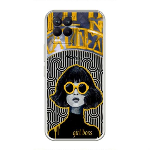 Girl Boss Realme 8 5G Clear Case