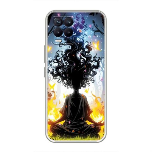 Meditation Realme 8 5G Clear Case