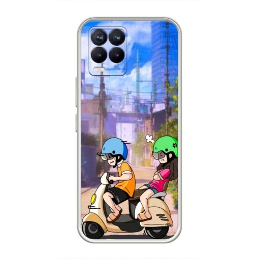 Rebel Ride Realme 8 5G Clear Case