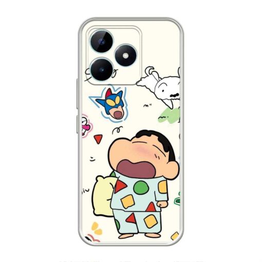 Shinchan Crayon Realme C51 Clear Case