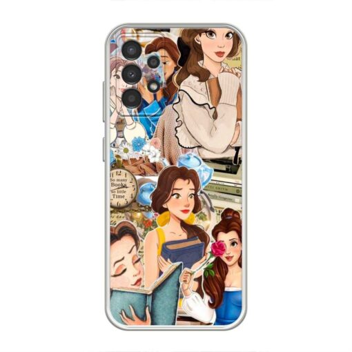 Princess Belle Samsung M32 5G Clear Case