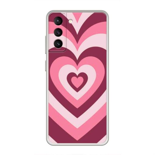 Pink Choko Samsung S21 FE Clear Case