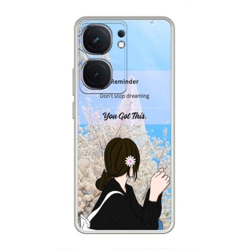 Don't Stop Dreaming Vivo iQOO Neo 9 Clear Case