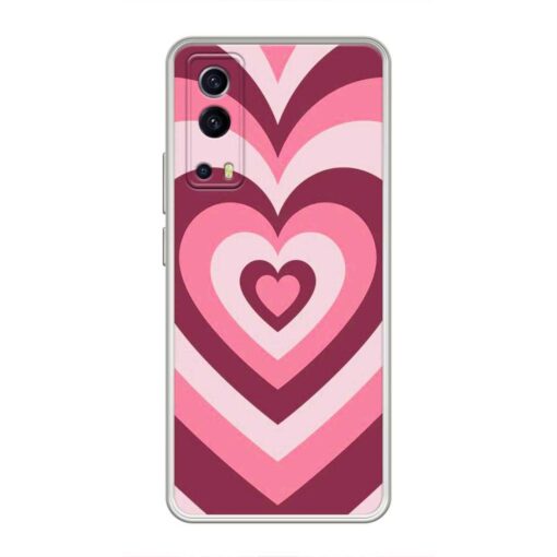 Pink Choko Vivo iQOO Z3 Clear Case