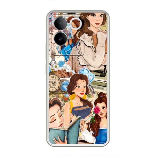 Princess Belle Vivo iQOO Z7 Pro Clear Case