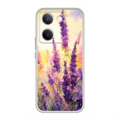 Lavender Flower Vivo Y200 Pro Clear Case