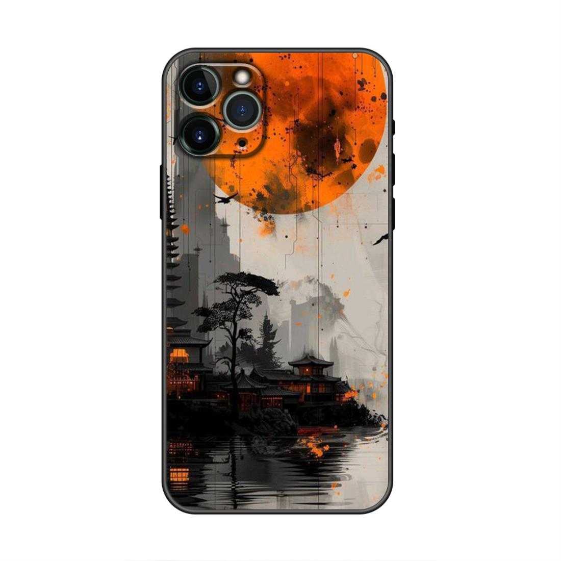 Orange Moon iPhone 11 Pro Silicone Case – Stayclassy