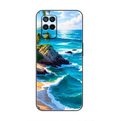 Tropical Beach Realme V13 Silicone Case