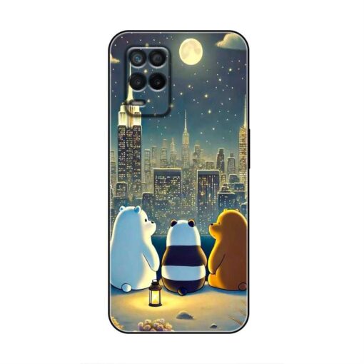 We Bare Bears Realme V13 Silicone Case