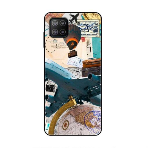 Travel Scrapbook Samsung F12 Silicone Case