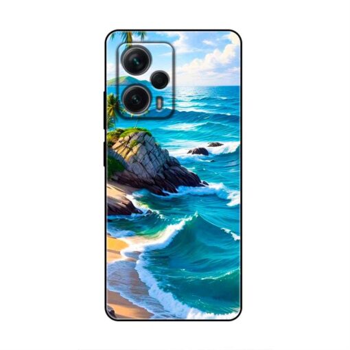 Tropical Beach Xiaomi Redmi K50i Silicone Case