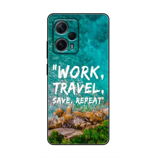 Work Travel Xiaomi Redmi K50i Silicone Case