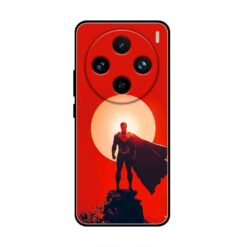 Silhouette Superman Vivo X100 Pro Silicone Case