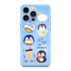 Cartoon Penguin Hard Back Cover