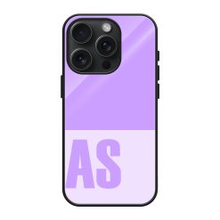 Pastel Split Glass Name Case