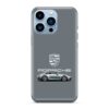 Silver Porsche Hard Back Cover