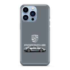 Silver Porsche Hard Back Cover