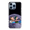 Shin Chan On Moon Hard Back Cover