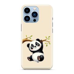 Panda Hang Hard Back Cover