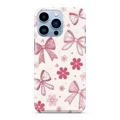 Floral Bows Hard Back Cover