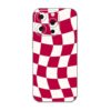 Red Checkered Mobile Skin