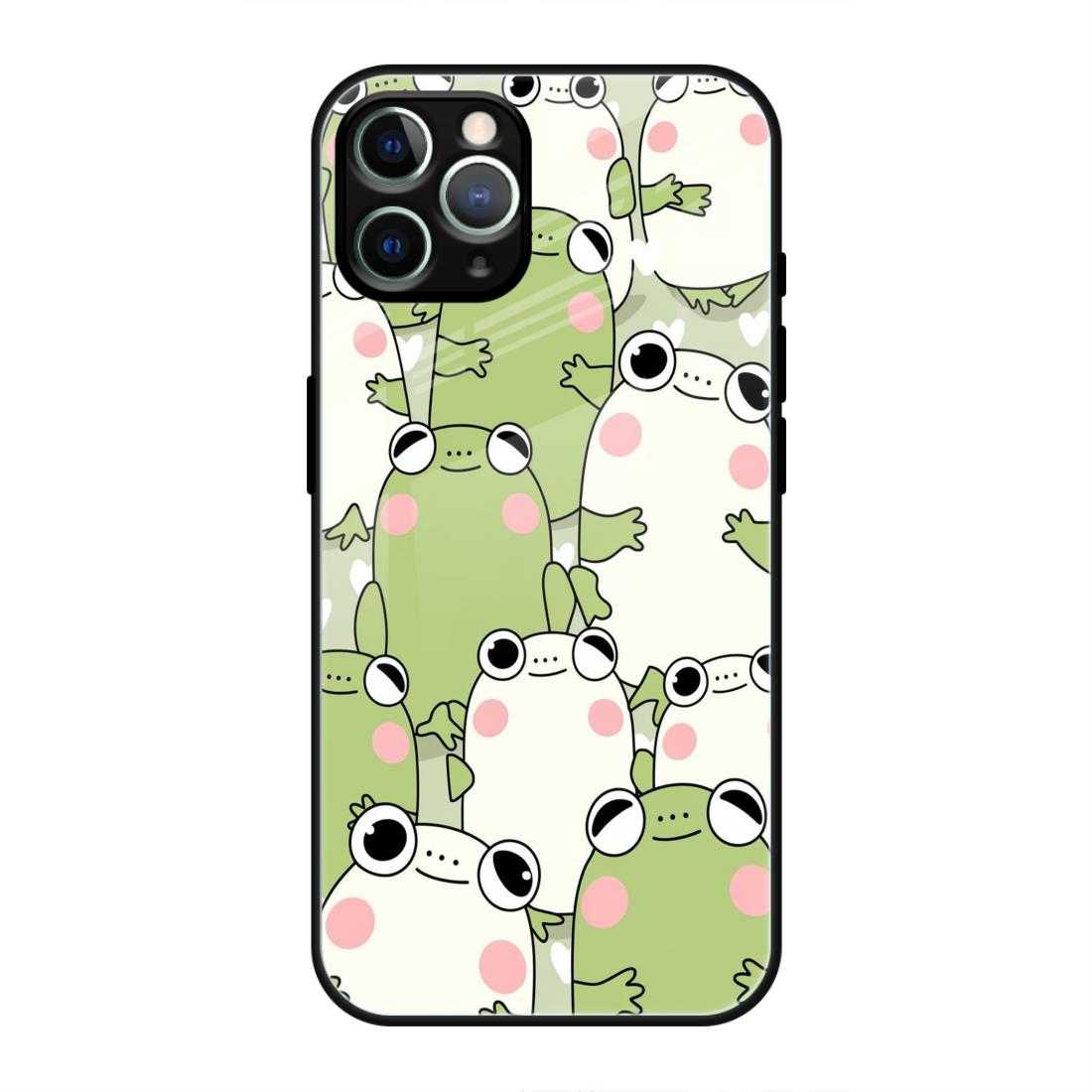 Cute Frogs iPhone 11 Pro Glass Case – Stayclassy