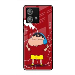 Shinchan's Jam Motorola Edge 40 Neo Glass Case