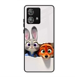 Zootopia Duo Motorola Edge 40 Neo Glass Case