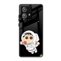 Cute Space Boy Motorola Edge 40 Neo Glass Case