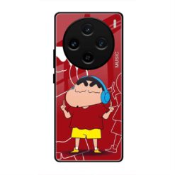 Shinchan's Jam Vivo X100 Pro Glass Case