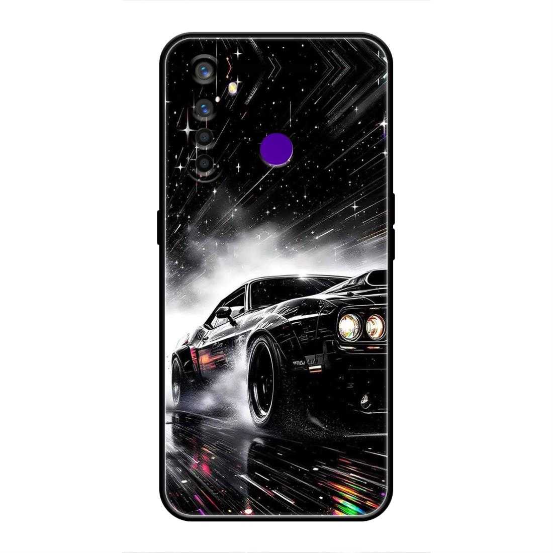 Black Dodge Realme Pro Silicone Case – Stayclassy