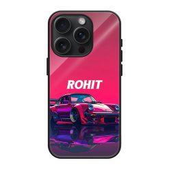 Classic Car Glass Name Case