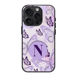 Butterfly Glass Name Case