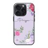 Blooming Flower Glass Name Case