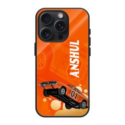 Muscle Car Glass Name Case