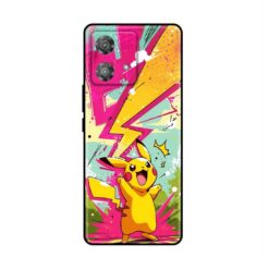 Comic Pikachu Motorola Edge 40 Neo Silicone Case