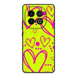 Neon Heart Vivo iQOO 13 Silicone Case